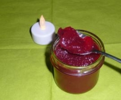 Pflaumen-Rotwein--Marmelade