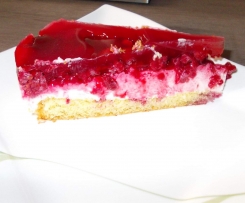 Himbeer-Frischkäsetorte