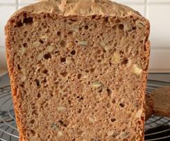 Vollkorn-Dinkel-Roggen-Brot