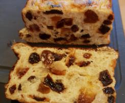 Quarkkuchen mit Trockenobst