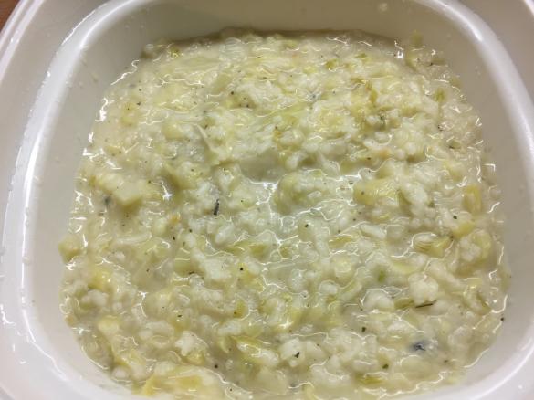 Spitzkohl-Gorgonzola-Risotto