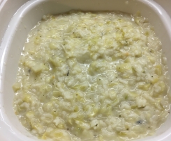Spitzkohl-Gorgonzola-Risotto