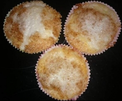 Kokosmuffin mit Guss