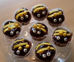 Schoko-Muffins / Biene Maja Muffins