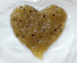 Fruchtige Kiwi-Rhabarber-Marmelade