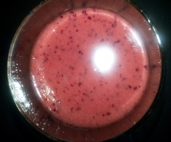 Pflaumen Smoothie mit Schuss (weihnachtlich)