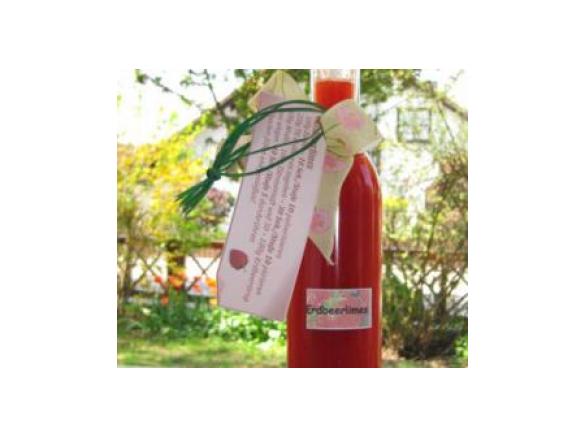 Erbeerlimes - ein tolles Geschenk