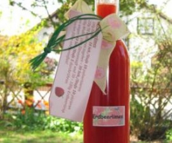 Erbeerlimes - ein tolles Geschenk