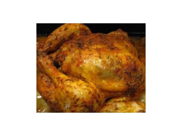 Brathähnchen, ganzes Hähnchen 
