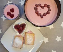 Glücksmixer Himbeer-Vanille-Quark - ideal als Dessert, Füllung oder für leichte Torten