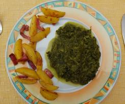 Variation Frischer Grünkohl