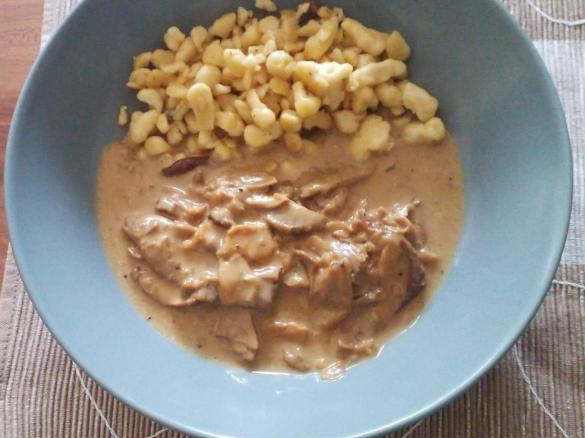Pilzrahmsosse a`la Mama