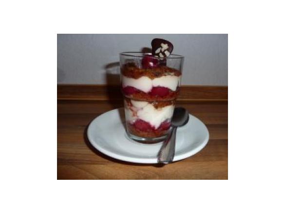 Schwarzwälder-Kirsch-Becher (Rezept des Tages 20. Feb. 2012)