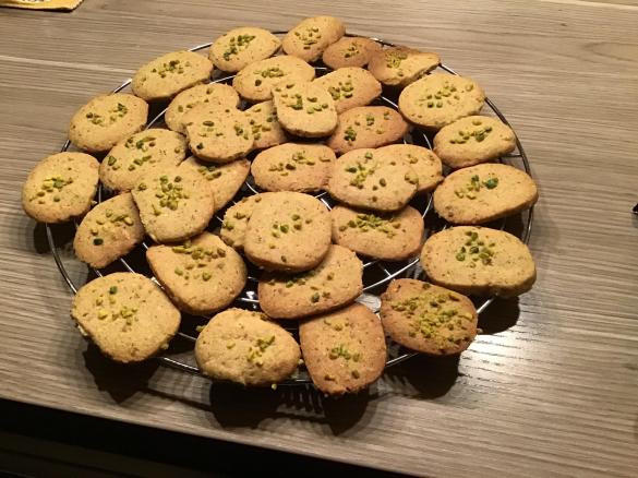 Pistazien Plätzchen
