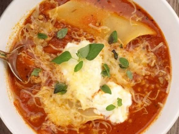 Lasagne-Suppe