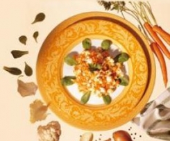 Blumenkohl mit Möhren und Feldsalat