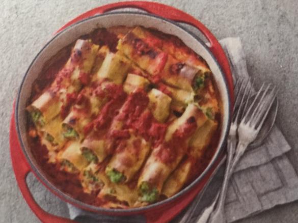 Brokkoli-Schinken-Cannelloni