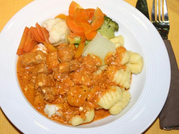 Hähnchentopf mit Gnocchi