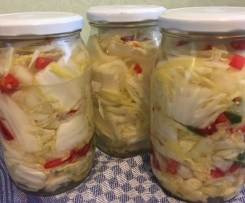 Vietnam / Korea Kimchi Eingelegter Chinakohl mit Knoblauch