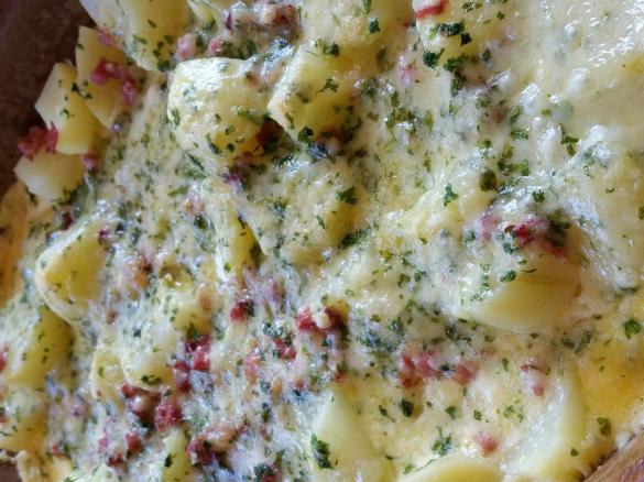 Kartoffel - Spargel - Gratin