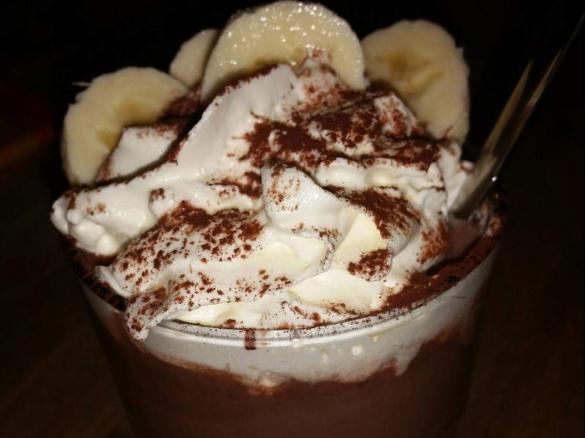 Kalte Bananen-Schokolade 