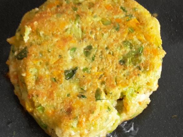 Gemüse-Tofu-Bratlinge