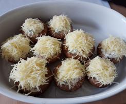 Gefüllte Champignons