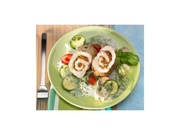 Putenrouladen mediterran