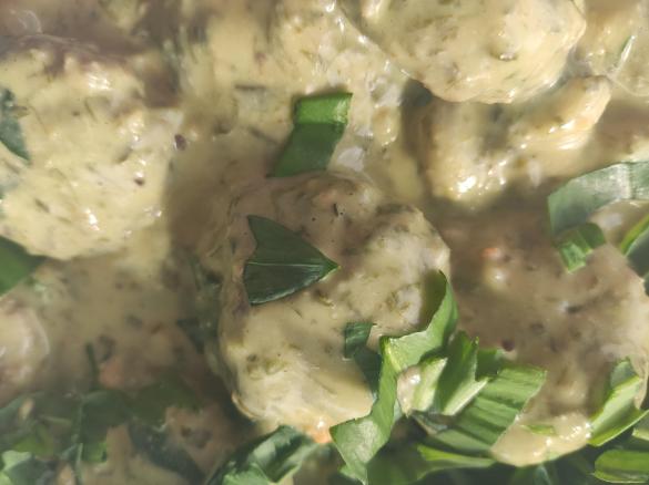 Bärlauchsoße vegan