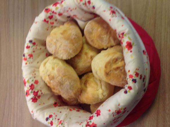 Brötchen aus Frischkäse 