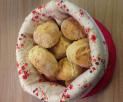 Brötchen aus Frischkäse 