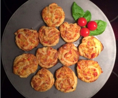 Gebackene Frischkäse-Schnecken