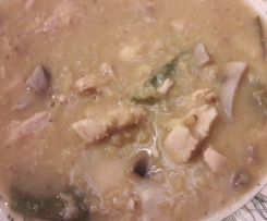 Asiatische Linsensuppe