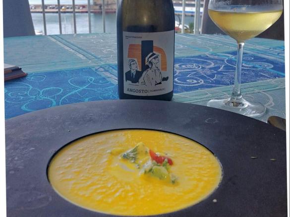 Kürbis-Ingwer-Suppe 