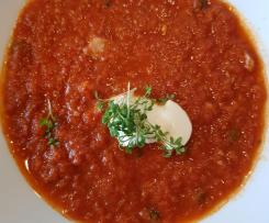 Gerrys feine Tomatensuppe mit Thunfisch