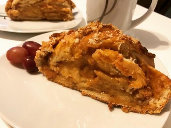 Karamellzopf mit Milchmädchen