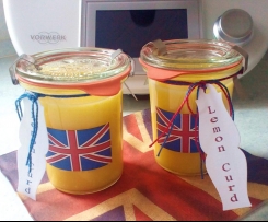 Variation von Zitronencreme (Lemon Curd)
