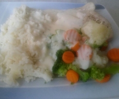 Putenschnitzel mit Heller-Soße