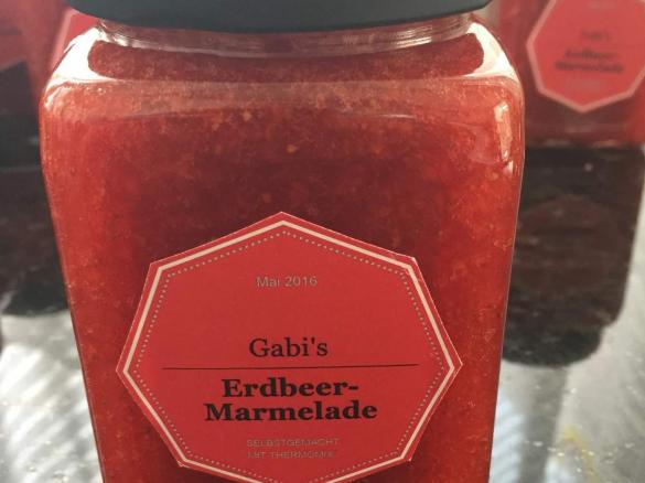 Gabi's Erdbeer-Marmelade ohne Stücke