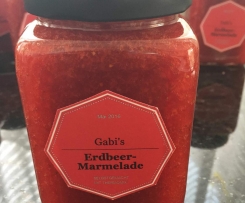Gabi's Erdbeer-Marmelade ohne Stücke