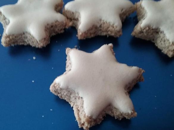 Zimtsterne, Plätzchen glutenfrei 