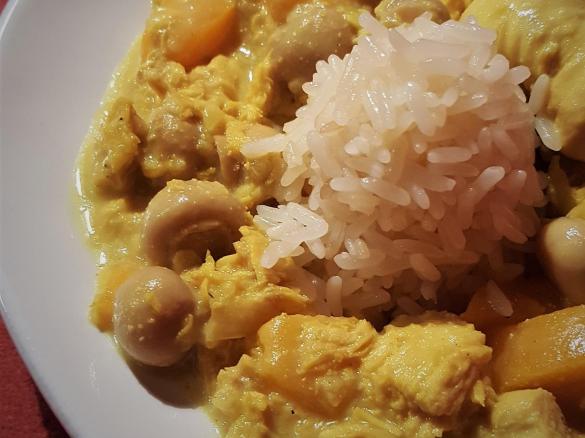 Variation Pfirsichhähnchen