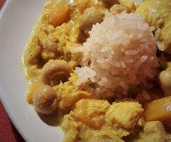 Variation Pfirsichhähnchen