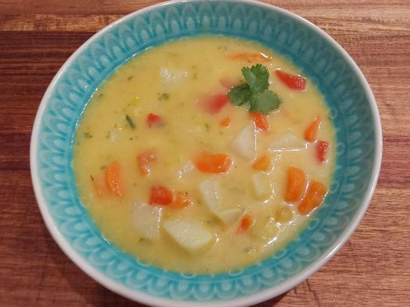 GemüseEintopf mit Kokosmilch (vegan)