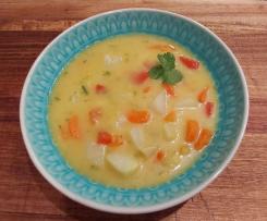 GemüseEintopf mit Kokosmilch (vegan)