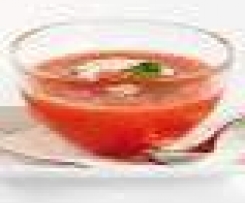 Tomaten-Melonen-Suppe