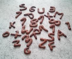 Buchstabenkekse