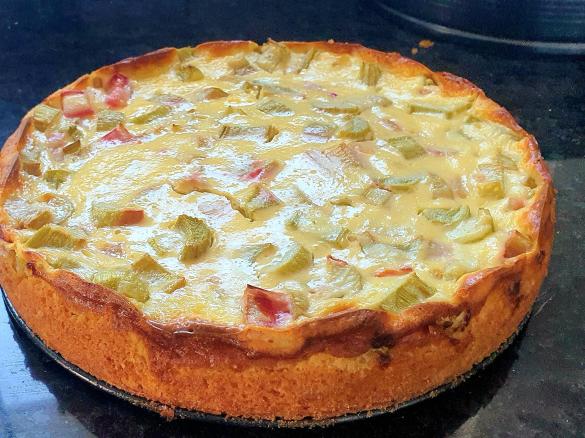 Rhabarberkuchen schnell