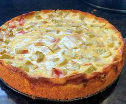 Rhabarberkuchen schnell