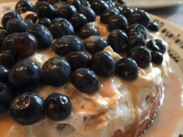 Heidelbeer-Bananen-Kuchen